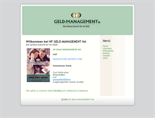 Tablet Screenshot of hfgeldmanagement.at